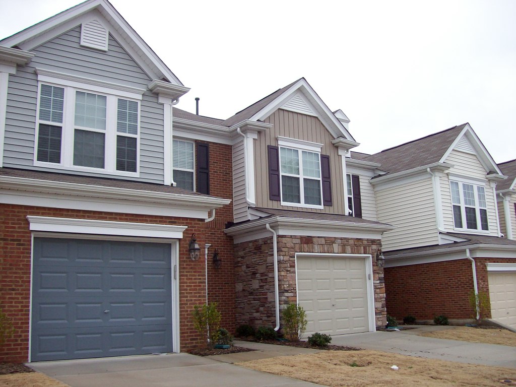 Davis Village Townhome Front Exterior